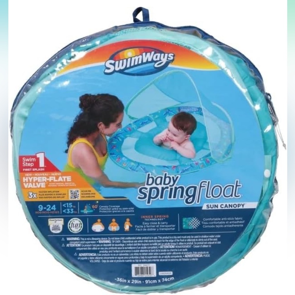 Baby Spring Float with Canopy - Picture 4 of 4